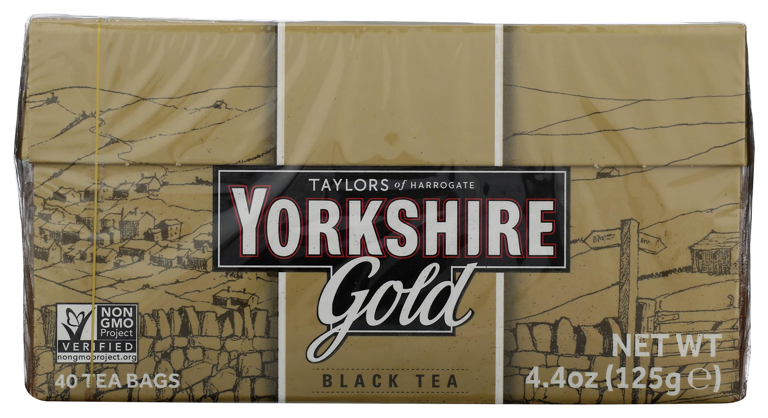 Amazon.com : Yorkshire Tea, Gold, Pillow Tea Bags, 40 Count (Pack
